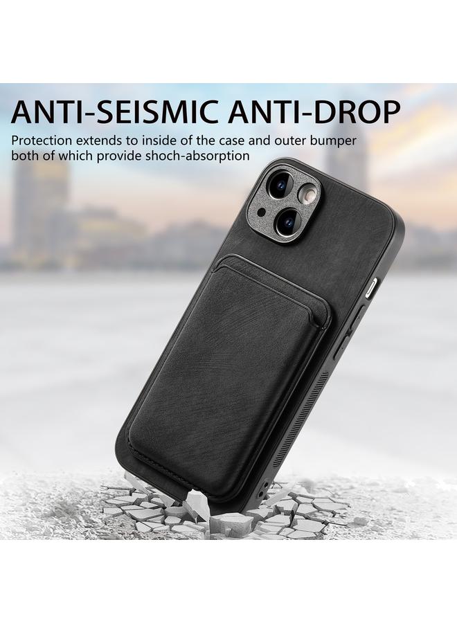 Zaboon Case For iPhone 11 Pro Retro Leather Card Bag Magnetic Phone Case - Image 5