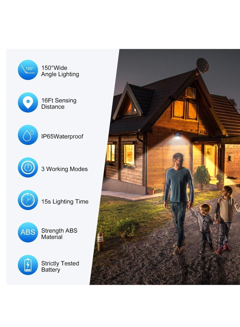 أضواء شمسية لاسلكية IP 65 مقاومة للماء - عبوة من 10/3 أوضاع عمل - Image 2