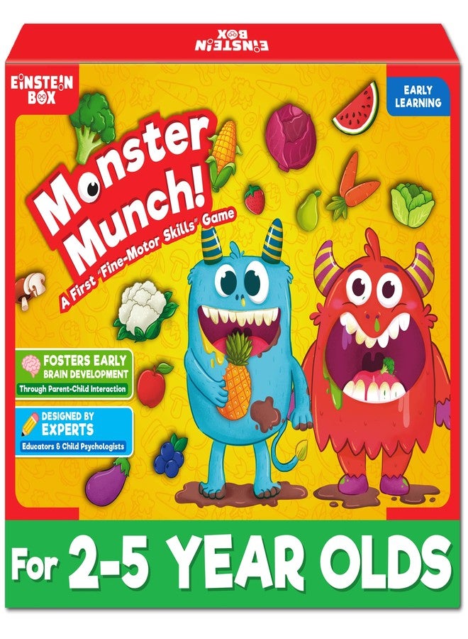 EINSTEIN BOX Feed The Monster Game for Kids 2-5 Years Old | Toys & Gifts for Boys & Girls | Learning & Education Games | Birthday Gift for Ages 2,3,4,5 - Image 1