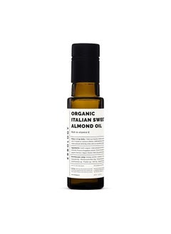 Erbology 100% Organic Sweet Almond Oil 3.4 fl oz - Cold-Pressed - Premium Food Grade - Rich in Skin-Nourishing Vitamin E - Straight from Farm in Italy - Non-GMO - No Additives or Preservatives - Recyclable Gla  - Image 1