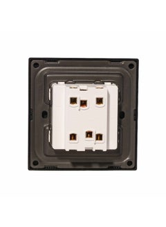 Donmarco Ultra Thin 1 Gang Intermediate Switch – Sleek Plastic Design for Versatile Lighting Control (Matt Black), modern durable sleek, light switch wall switch electric switches  - Image 4