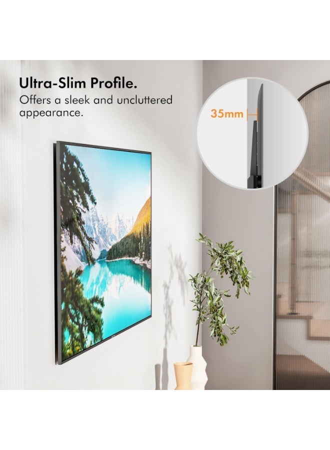 Ultra-Slim Fixed TV Wall Mount – Heavy-Duty Bracket for 60”-100” TVs – 100kg Capacity, Max VESA 900x600 mm, Built-in Level Tool - Image 5