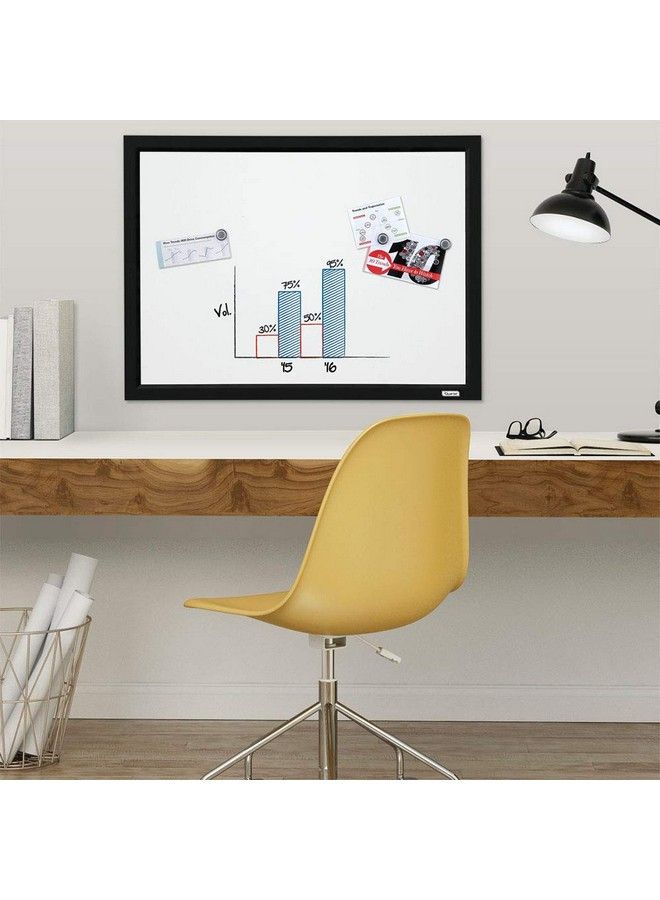 Quartet Whiteboard Dry Erase Board Magnetic 17" X 23" White Board Black Frame Includes Dry Erase Markers And Magnets 4 Pack (Mwdw1723Mbk) - Image 3