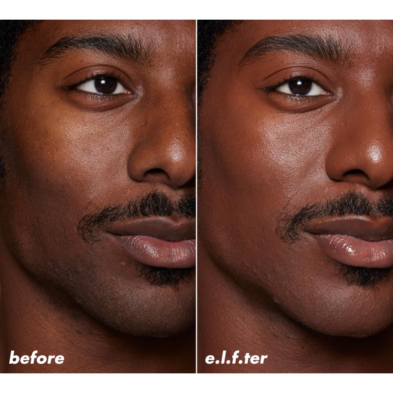 elf e.l.f. Halo Glow Skin Tint SPF 50, Tinted Moisturizer For Light, Buildable Coverage, Creates A Natural Glow, Vegan & Cruelty-Free, 15 Deep Cool - Image 4