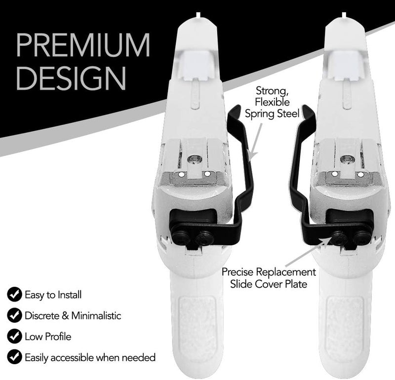ClipDraw Gun Clip, Low Profile Slim Concealed Carry Easy Install American Made - Image 2