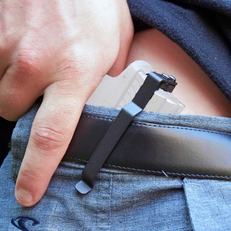 ClipDraw Gun Clip, Low Profile Slim Concealed Carry Easy Install American Made - Image 4