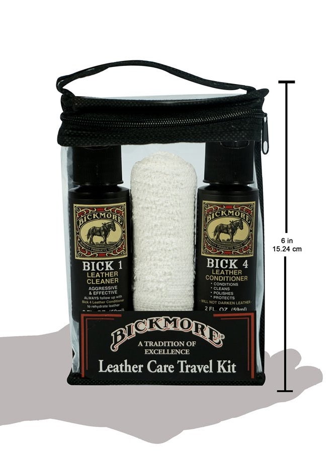 Bickmore Leather Shoe & Boot Travel Care Kit- Repairs, Polishes and Shines Leather Goods On The Run, Travel Kit, Travel Kit - Image 5