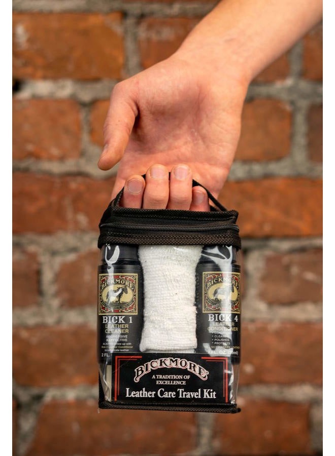 Bickmore Leather Shoe & Boot Travel Care Kit- Repairs, Polishes and Shines Leather Goods On The Run, Travel Kit, Travel Kit - Image 3