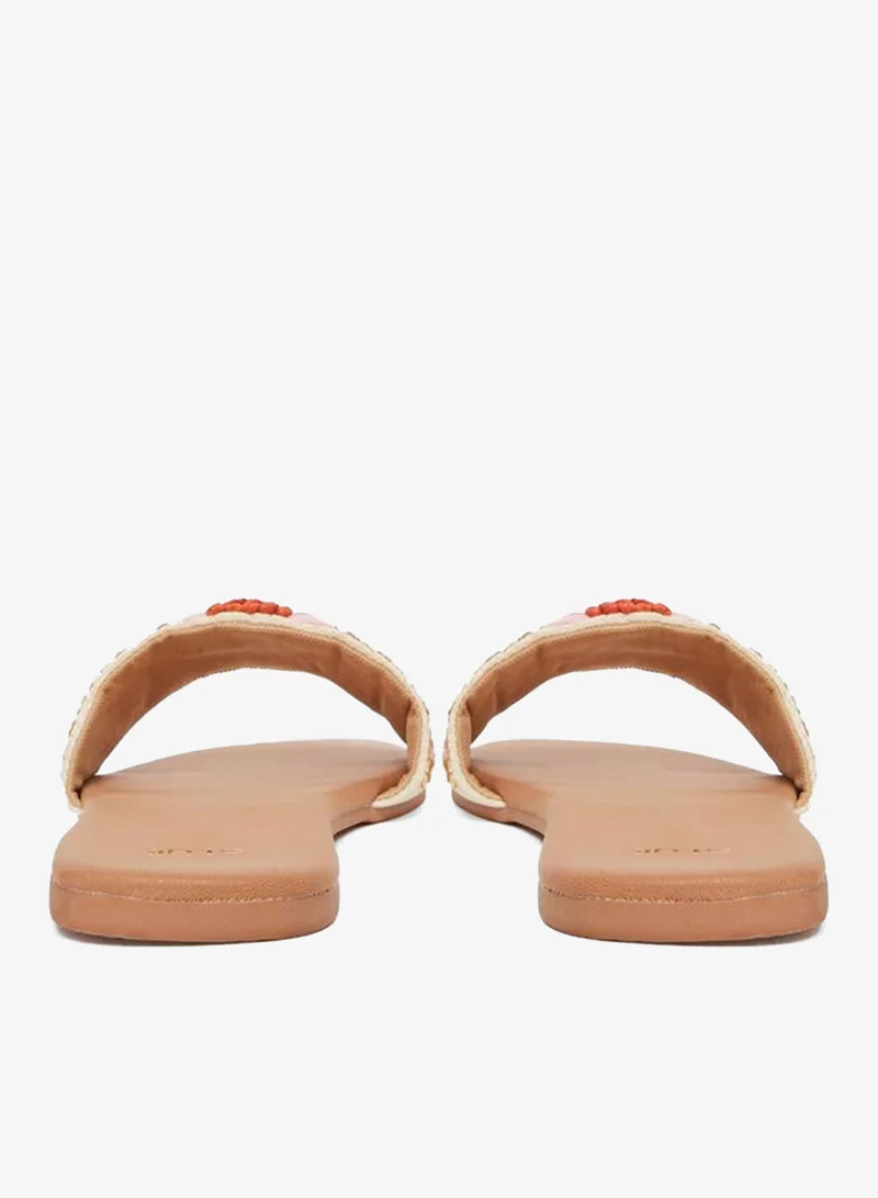 Styli  Women Embellished Flat Sandals for Women | Best Price UAE