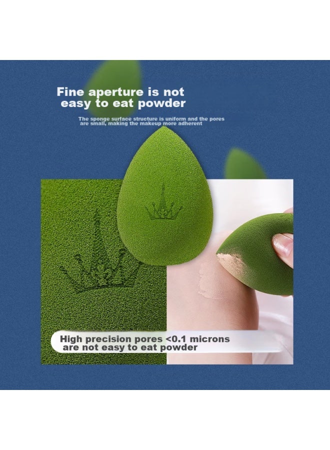 الخالدون Amortals Beauty Blender، إسفنجة مكياج، إسفنجة تجميل، كعكة إسفنجية، استخدام جاف ورطب، مقاوم للمسحوق، هدية عطلة - Image 2