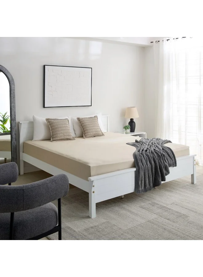 Home Box Essential Cotton King Fitted Sheet 180 x 200 x 36 cm