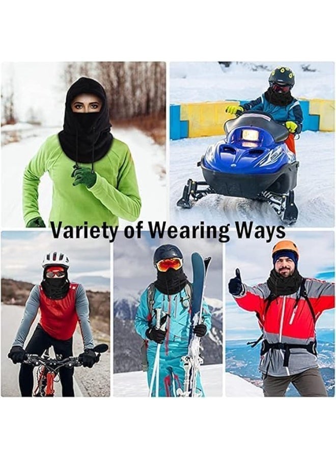 RATSAW Riding Mask Windproof Winter Face Mask Warm Fleece Ski Mask Motorcycle Ski Headgear for Men Woman - Image 4
