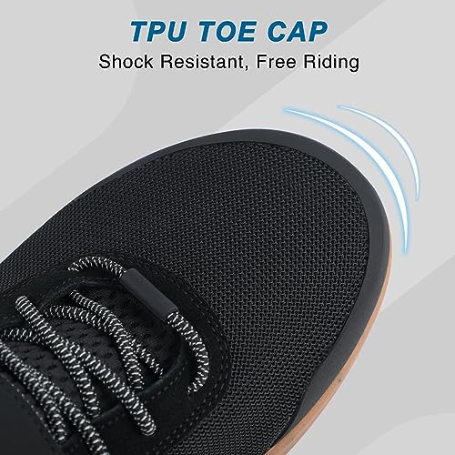 SANDUGO Men's Mountain Bike Shoes Elastic Closure | Lightweight, Waterproof, Breathable MTB Shoes - Image 4