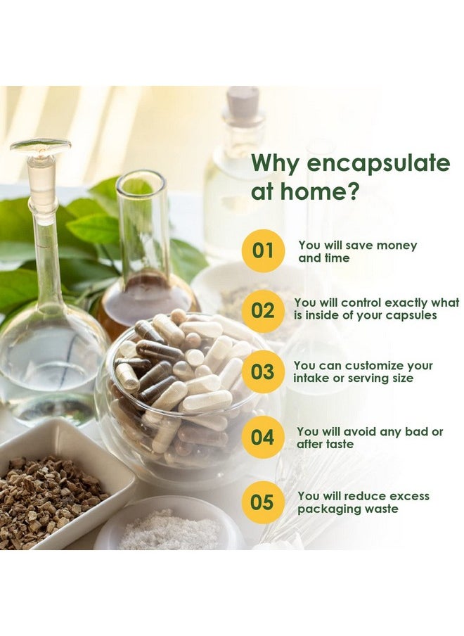 Capsuline - Size 0 Clear Empty Vegan Capsules 1000 Count Empty Veggie Pill Capsules Diy Vegetable Capsule Filling Empty Caps Kosher And Halal Certified Non Gmo Certified - Image 1