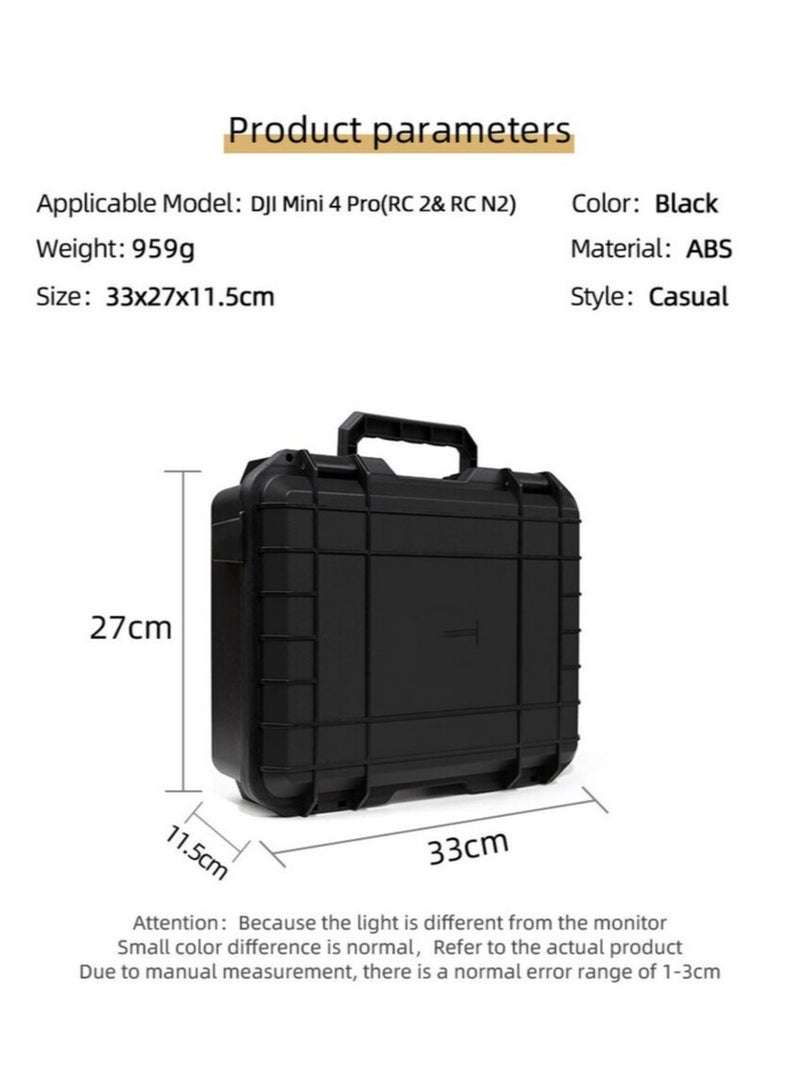 For DJI Mini 4 Pro Drone Accessories Carrying Case Explosion-proof Storage Box - Image 4