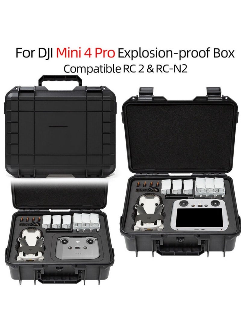 For DJI Mini 4 Pro Drone Accessories Carrying Case Explosion-proof Storage Box - Image 1