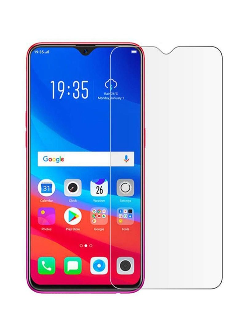 أوبو F9 برو واقي شاشة زجاجي مقوى شفاف