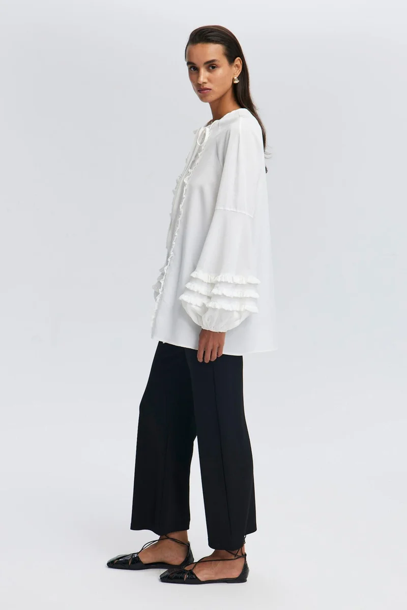 توتشي Ruffle Detail Tunic