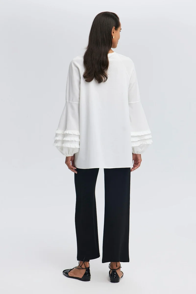 توتشي Ruffle Detail Tunic