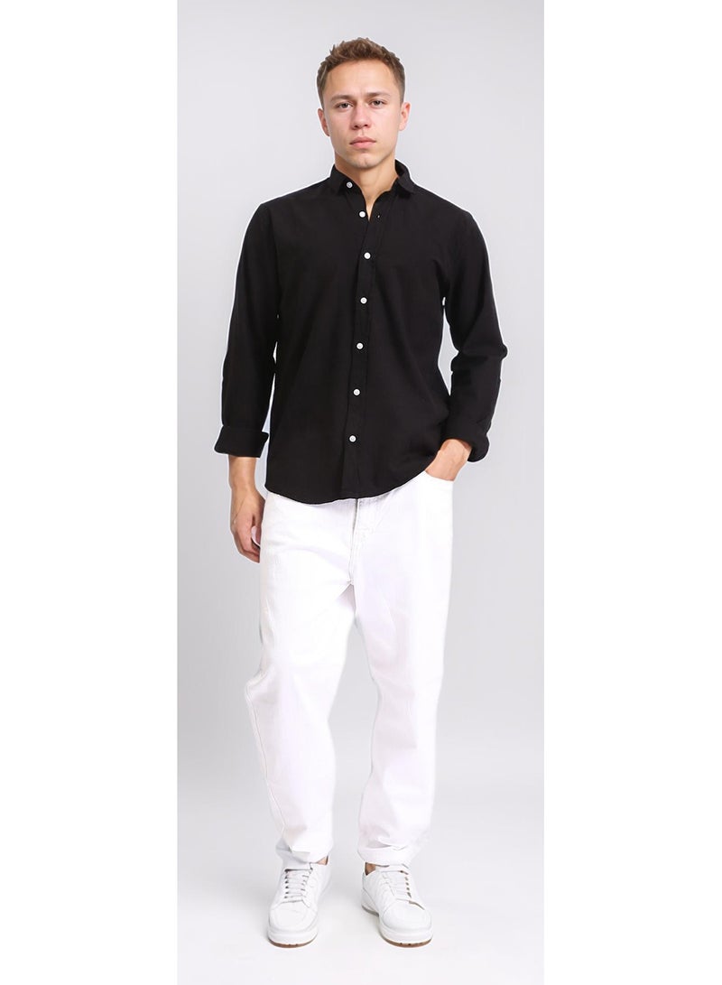 Ravin Men's Slim-Fit Long Sleeve Button-Down Shirt - Image 4