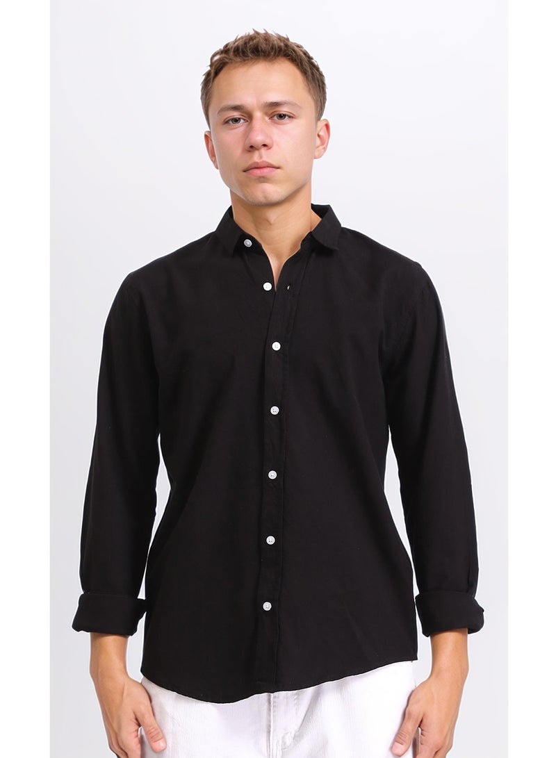 Ravin Men's Slim-Fit Long Sleeve Button-Down Shirt - Image 1
