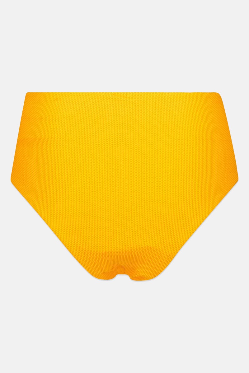 Tchibo Women Textured Bikini Briefs, Orange - Image 2