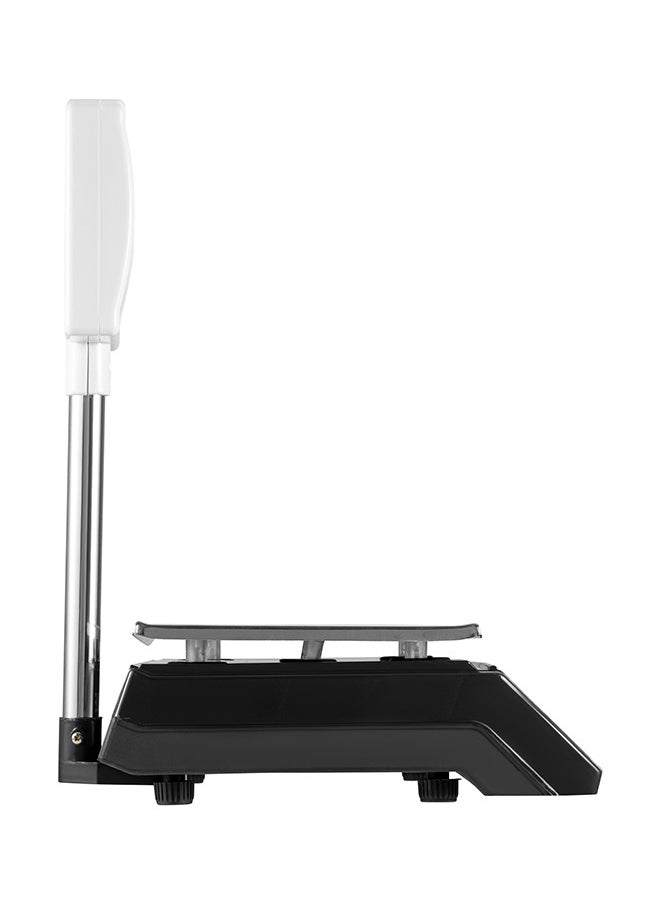 LAWAZIM - Digital Electronic Weighing T-Scale - 40kg/10g - Digital Price Computing Scale with Dual-Sided Display, Tare Function, Adjustable Feet, and Stainless Steel Platform - Ideal for Retail, Butcher Shops, Bakeries, and Kitchens - Image 1