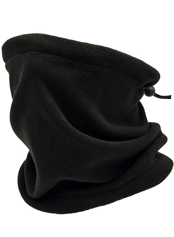 Happy D Polar Fleece Thermal Neck Warmer Winter Sports Gaiter Face Mask Snood Hat Scarf 30 x 25x 30cm - Image 1