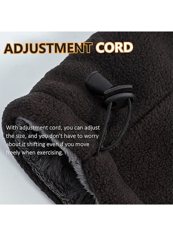 Happy D Polar Fleece Thermal Neck Warmer Winter Sports Gaiter Face Mask Snood Hat Scarf 30 x 25x 30cm - Image 4