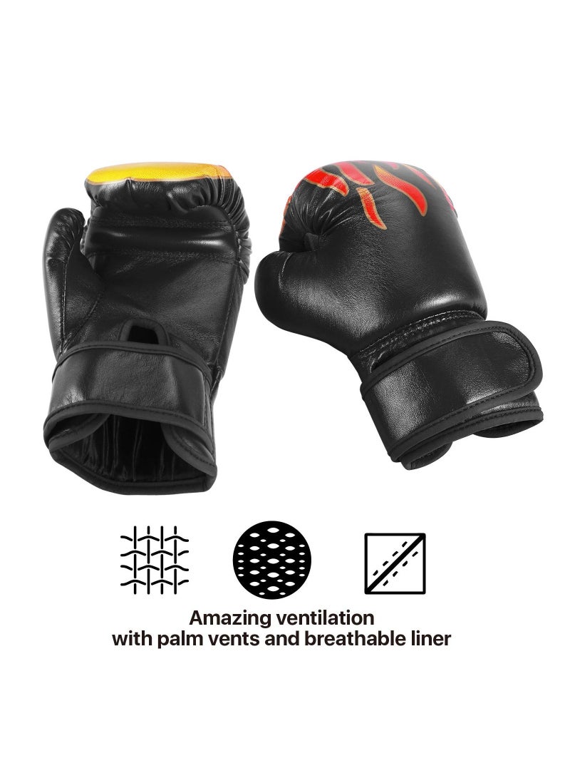 Arabest Boxing Gloves - Professional Training Sparring Gloves, 6 Oz Heavy Bag Punching Gloves for Kids, Kids Boxing Gloves for Boxing, Kickboxing, Karate, Muay Thai, MMA Training (6oz) - Image 4