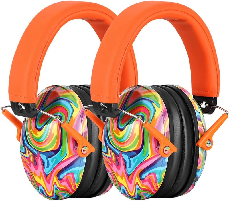 PROHEAR 032 2 Pack Kids Ear Protection, NRR 25dB, Adjustable Headband Safety Earmuffs for Sports Events, Concerts, Airports - Image 1