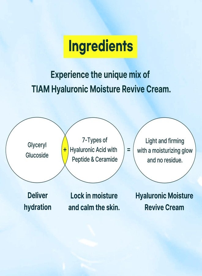 TIA'M Hyaluronic Moisture Revive Cream - Image 4