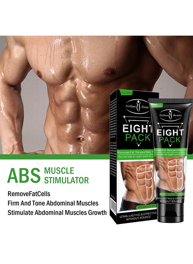 AICHUN - Abdominal Muscle Cream, Slimming Fat Burning Cream For Belly, Waist And Buttocks, Slimming Cream That Burns Fat And Moisturizing Firming And Slimming Goodbye Cellulite, Sweat Cream For Men - Image 1