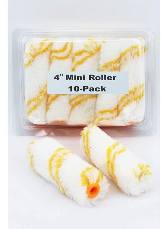 Royal Apex 10 Pcs Wall Painting Tools Roller Refill 4 Inch 100Mm