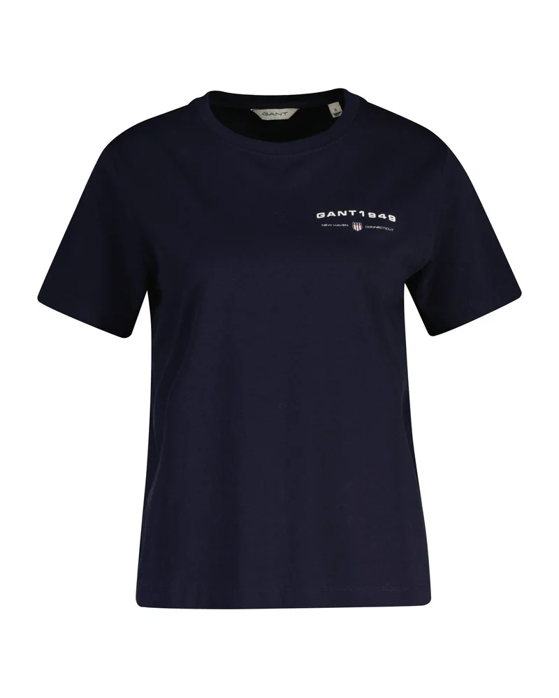 غانت Graphic Short Sleeve Cotton T-Shirt