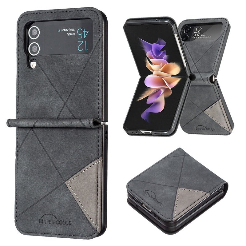 Cover Protective , Two Tone Design , , for Samsung Galaxy Z Flip 4 for Indoor Use - Image 1