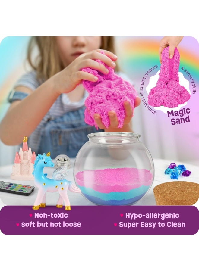 Unicorn Gifts for Girls - Unicorn Terrarium Kit for Kids -Toys for Girls- Birthday Gift for Girl Ages 4 5 6 7 8 12 Year Old- Arts and Crafts Supplies for Kids-Best Present for Girl - Image 5