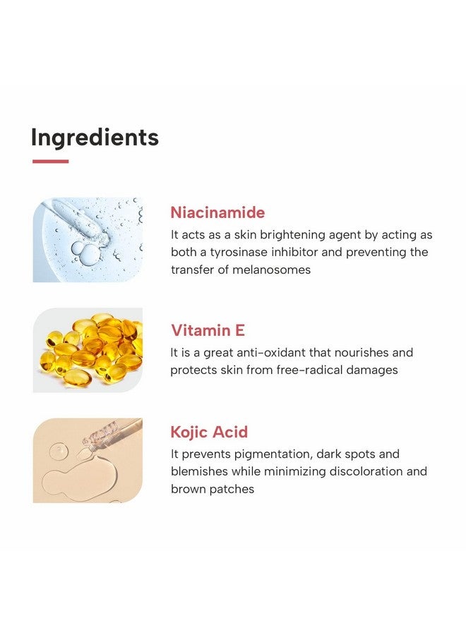 UrbanMooch Bright & Even Tone Gel Face Wash with Niacinamide, Vitamin E and Kojic Acid | Daily Gentle Face Wash For Men for Tan, Pigmentation, Uneven Tone, Niacinamide Face Wash,100ml - Image 2