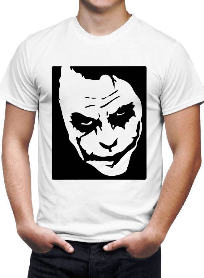 Mens Soft T Shirt Printed Joker