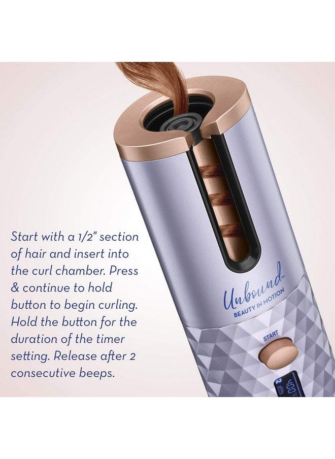 CONAIR Unbound Cordless Auto Curler Rechargeable Auto Curler For Curls Or Waves  - Image 3