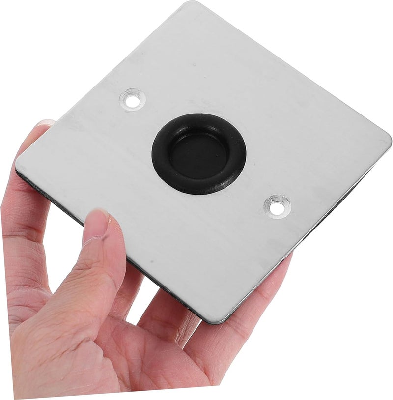 POPETPOP Sturdy Metal Blind Socket Cover Wall Cover Ceiling Blank-up Easy Install Jumbo Outlet - Image 4