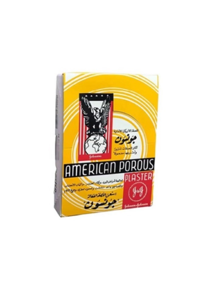 Johnson's Pack Of 72 Sheets Of American Porous Plaster 