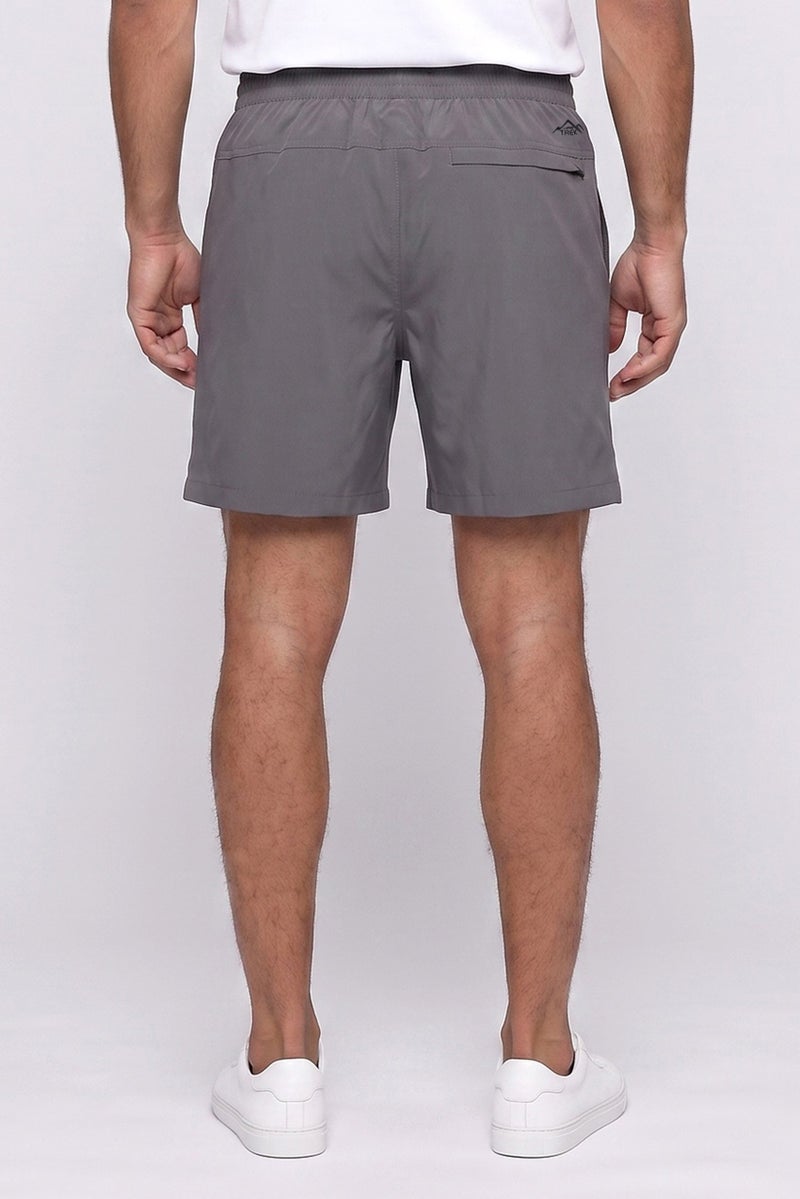 Unipro Men 6 Inseam Sportswear Fit Training Shorts, Grey - Image 4