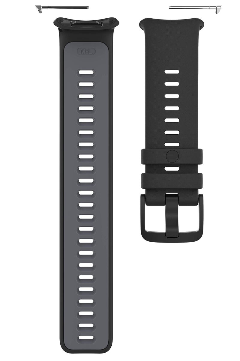 POLAR Unisex's Changeable Wrist Band Vantage V2 GPS Running Monitor, S-L, Black, 91083654 - Image 2