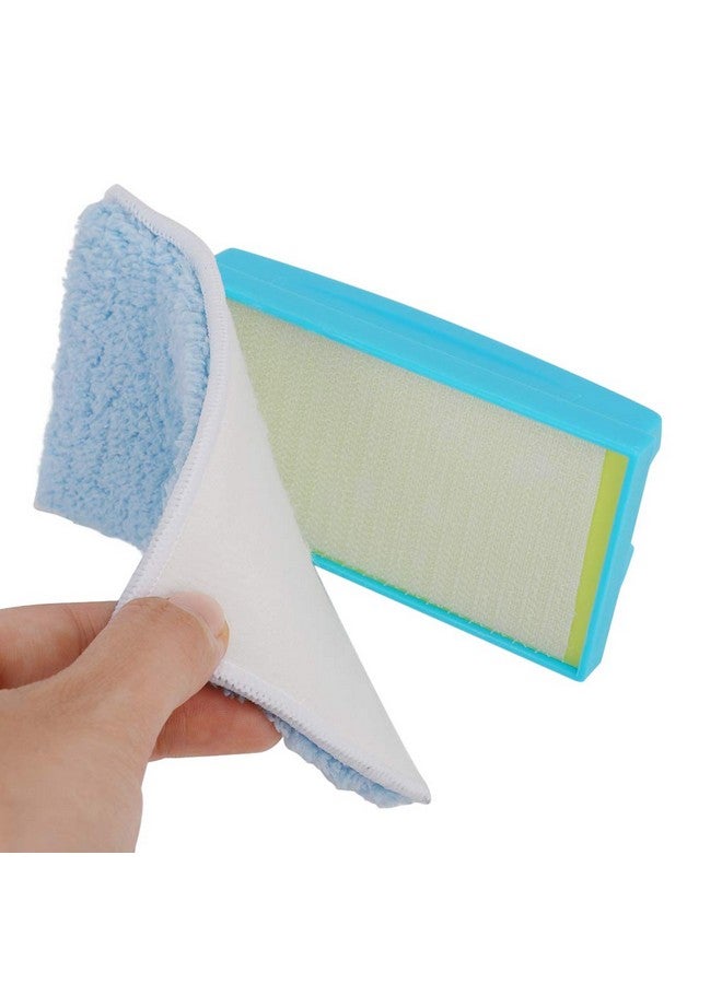 BXT Blackboard Whiteboard Eraser For Wet-Erase Marker,Dustless Chalk, Water Absorbing Fabric Pad Chalkboard Eraser Replaceable(Wet Eraser) - Image 4
