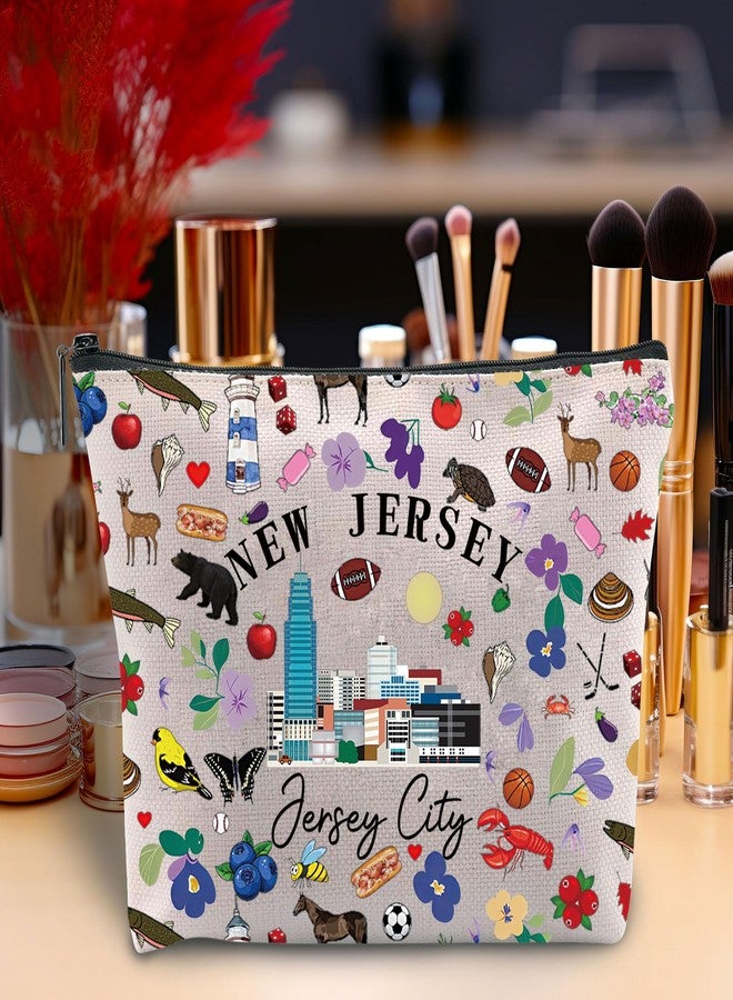 Zuo Bao Jersey City New Jersey Gift Jersey City Lover Jersey City NJ Jersey City Makeup Bag Jersey City Gift Jersey City Souvenir (NEW JERSEY) - Image 4