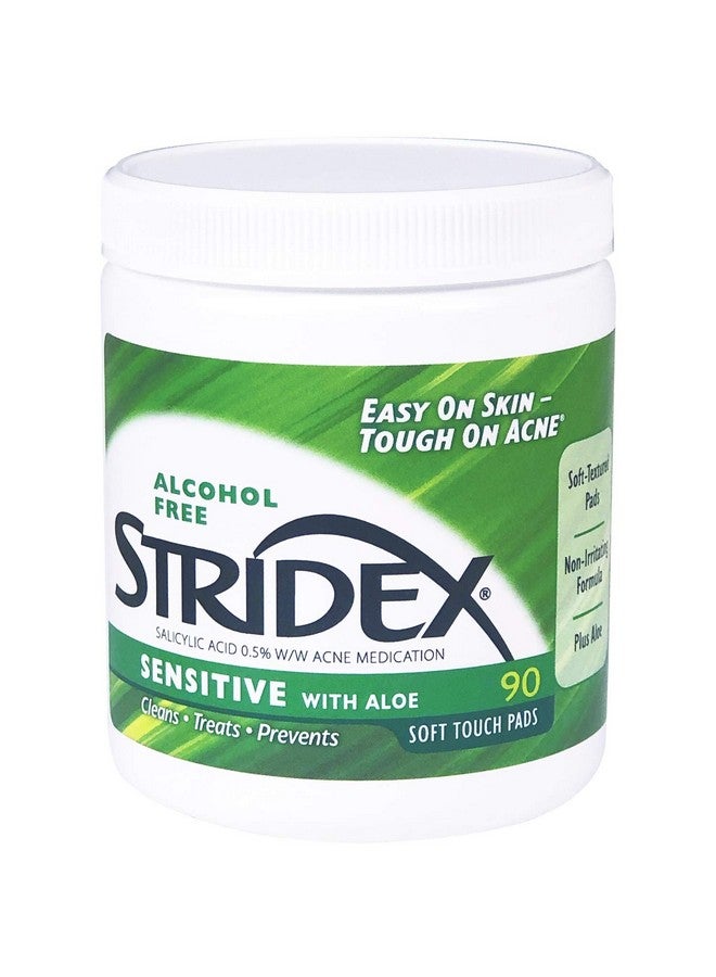 Stridex Stri-Dex Daily Care Sensitive With Aloe Pads 90 Each (Pack of 5) - Image 2