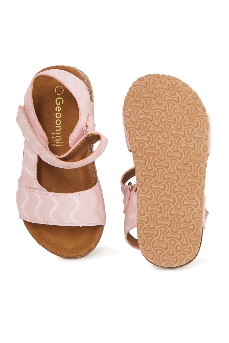 GEOOMNII Infant Girls Sandals in PINK | Comfortable Everyday Footwear - Image 5