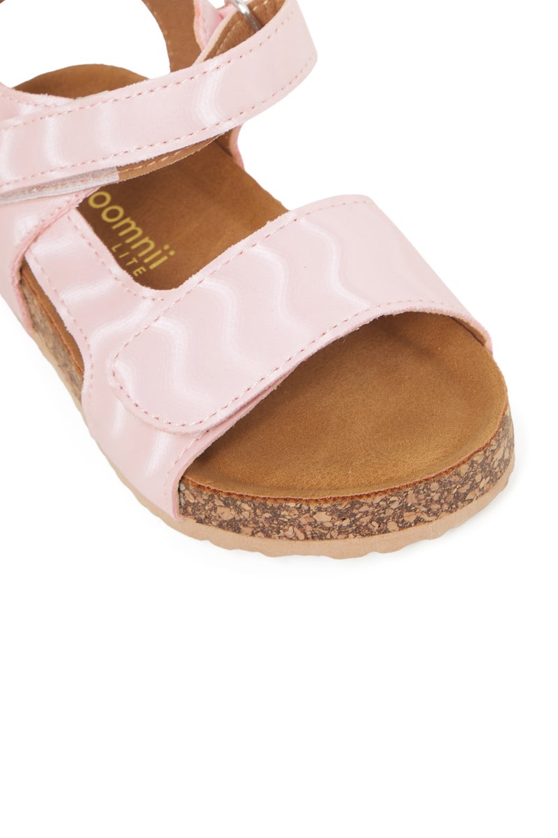 GEOOMNII Infant Girls Sandals in PINK | Comfortable Everyday Footwear - Image 4