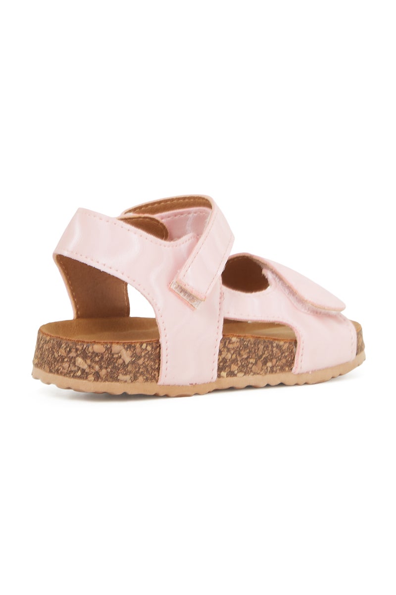 GEOOMNII Infant Girls Sandals in PINK | Comfortable Everyday Footwear - Image 3